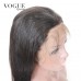 360 Lace frontal Wig Straight Human Virgin Hair,150 Density Full Lace Human Hair Wigs For Black Women